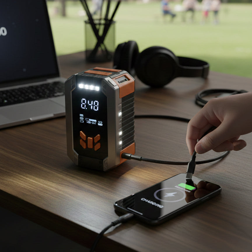 LUMA™ : Recharger, Gonflez, Éclairez.